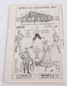RARE 1908 OLYMPIC GAMES PROGRAMME: An original rare antique Olympic Games London 1908 Official
