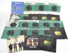 The Beatles - A collection of 45rpm vinyl 7