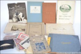 A collection of ephemera to include a good book of Photographs of Bristol,