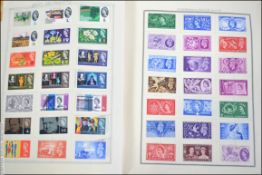 A stamp album consisting of many examples.