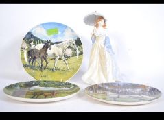A Royal Worcester Figurine entitled Charlotte from the Summer Romance series complete with the