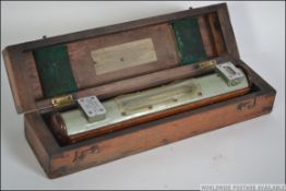 SPIRIT LEVEL retro vintage piece made and marked COOKE TROUGHTON & SIMMS LTD AT YORK ENGLAND