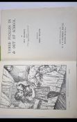 Baldwin, May; Three Pickles In & Out Of School. Illus. Molly Benator. 1921 First Edition.