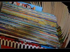 A collection of Beano and The Dandy comic books dating back to the eighties.