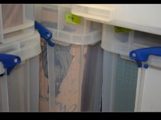 A large collection of vintage 78rpm records various genres,