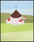 Franc Costa - An original 20th century retro limited edition screen print by Franc Costa.