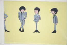 Beatles Cartoon Cel.