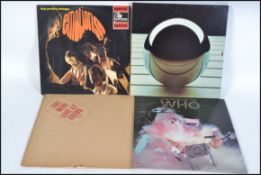 The Who - Vinyl long play LP's - The Who ' Live At Leeds ' together with a US release of ' Tommy '