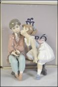 A Lladro Collectors Society porcelain figural group, 