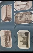 An album of postcards to include London, Royalty, Lime Regis,