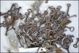 A good collection of furniture - cabinet keys with examples for cabinets etc from 19th and 20th