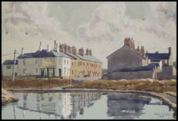 Robin Ansell (British, 20th century): A mounted but unframed watercolour painting,