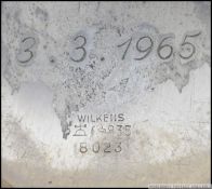 A silver 835 marked beaker of conical form by Wilkens 8023. Marked 835 with the date 3.3.