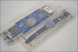 2 original retro Swatch watches,