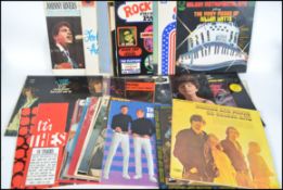A good collection of vinyl long play LP records.