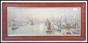 A watercolour painting by Clarke J. Delacy 1885-1930.