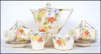 Phoenix ware ' Posey ' vintage coffee / tea service.