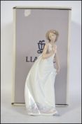 Lladro figure of lady with parasol 