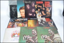 Queen - A collection of long play LP's vinyl records pertaining to Queen to include ' A Night At