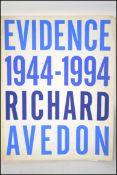 Evidence 1944 - 1994 by Richard Avedon.