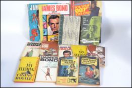 James Bond book and annual collection.