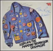 Tim Rice and Andrew Lloyd Webber autographs.