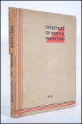 Book. DIRECTORY OF BRISTOL INDUSTRIES 1938 3rd ed.