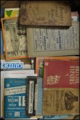 MAPS & guide books/pamphlets etc of BRISTOL. Many older publications, interesting adverts.