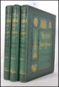 Bristol Past & Present - Three volumes. 1881 First Editions. Published by JW Arrowsmith, Bristol.