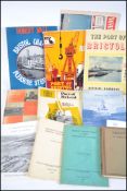Bristol shipping & port interest books/booklets (10) inc Port of Bristol handbooks.
