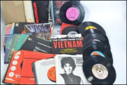 A fantastic collection of 45rpm vinyl singles dating from the 1960's to include Cockney Rebels,