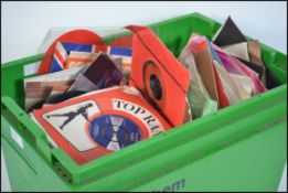 A large collection of 45rpm vinyl singles dating from the 1960's to include various artists and