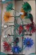 Retro vintage set of 20 th century Phillips Crystal Christmas lights,