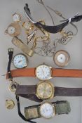 A collection of vintage 20th century Ladies and Gents watches to include Smiths Empire, Kudu,