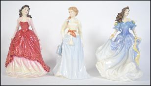 A group of three Royal Doulton Bone China figures to include ' Special Occasion ' HN 4100,