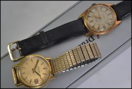 A collection of vintage and contemporary watches to include a Bulova Accutron,