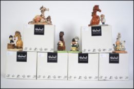 A collection of six boxed Royal Doulton ceramic boxed Thelwell ponies to include ' He'll Find You '