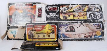 STAR WARS RETURN OF THE JEDI BOXES