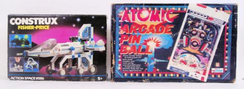 RETRO SPACE SHIP & PIN BALL MACHINE.