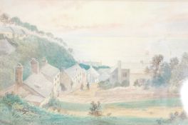 F. WALTERS A pair of English Cornish sch