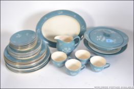 A mid 20th century part Bristol pottery