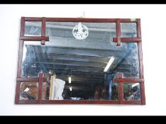 A 20th century Chinese sectional mirror