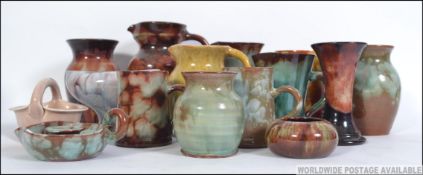 A good collection of Ewenny studio potte