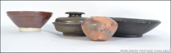 A collection of studio pottery dating fr