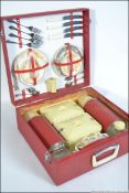 A retro 1960's Revalation picnic hamper