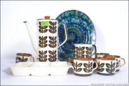 A retro 1970's Belgium made coffee servi