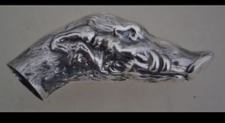 A contemporary sterling silver boards he