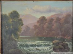 J. W. H. Geere (1800-) An oil on board p