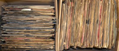 A large collection of 78 rpm records of