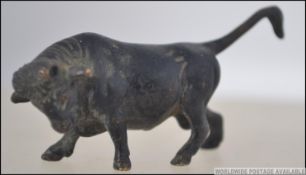 An early 20th century cold painted bronz